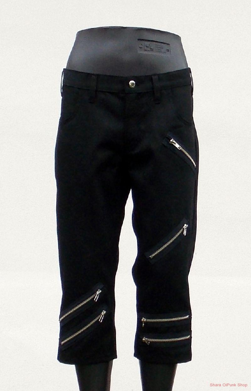 Punk KOVOVÝ zip 10 cm