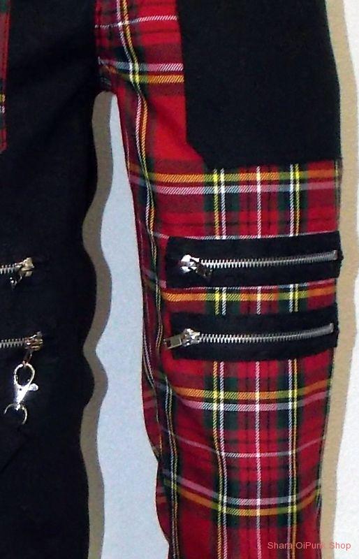 Punk KOVOVÝ zip 10 cm