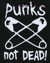 Punk nášivka - Punks not dead!
