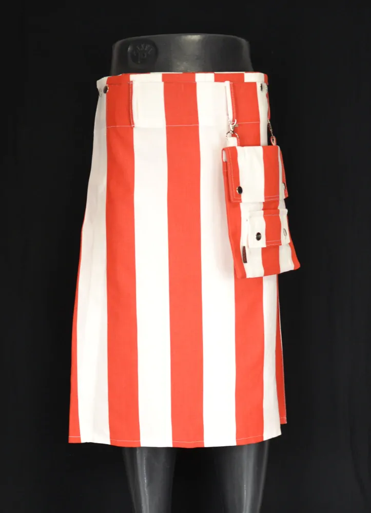 Punk kilt s kapsou - pruhy