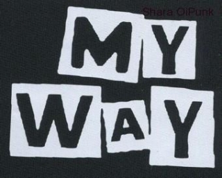 Punk nášivka MY WAY