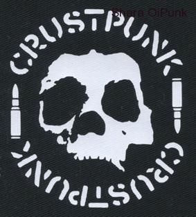 Punk nášivka CRUST PUNK