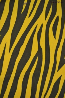 Punk zebra žlutá