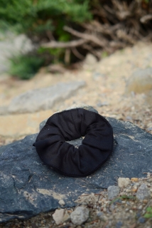 Punk gumička - černá