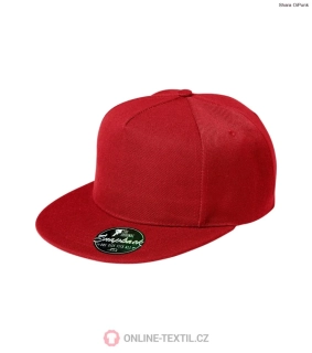 Unisex kšiltovka Rap červená SKLADEM 3 ks