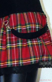 Punk kšandy k sukni ( pár), 60 cm